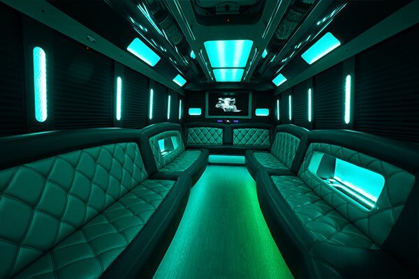 Aspen party bus with great sound system