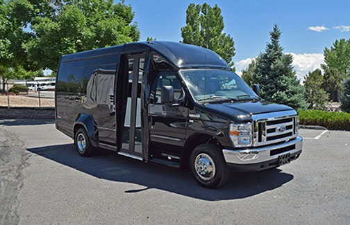 private minibus rental with comfortable reclining seats