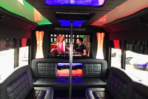 Luxurious Aspen party bus